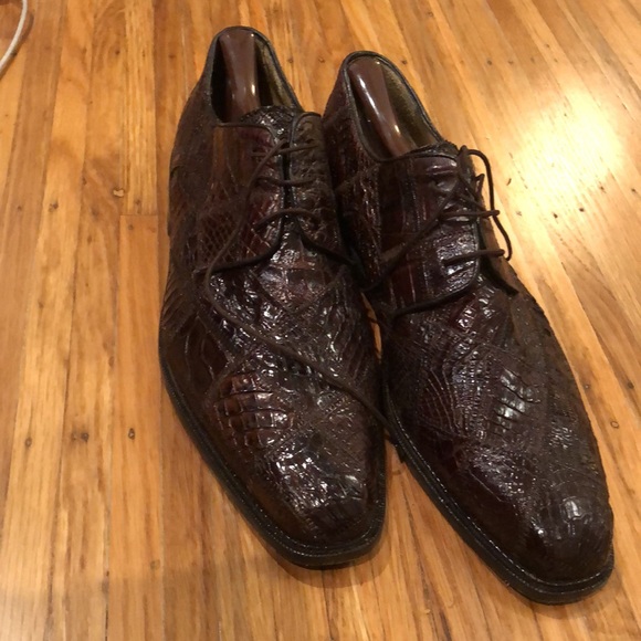 Men’s Loafers. Italian gators size 9.5 - Picture 1 of 6